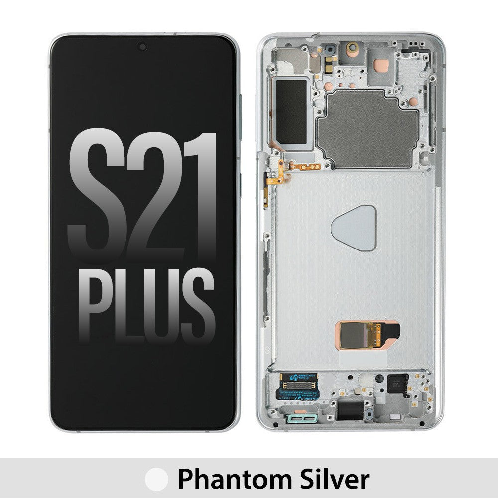 Yellow-Samsung Galaxy S21 Plus 5G G996B OLED Screen Replacement-Phantom Silver Yellow-Samsung Galaxy S21 Plus 5G G996B OLED Screen Replacement-Phantom Silver